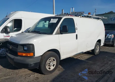 2015 Chevrolet Express 2500 Work Van from USA, damaged, VIN 1GCWGFCFXF1160155
